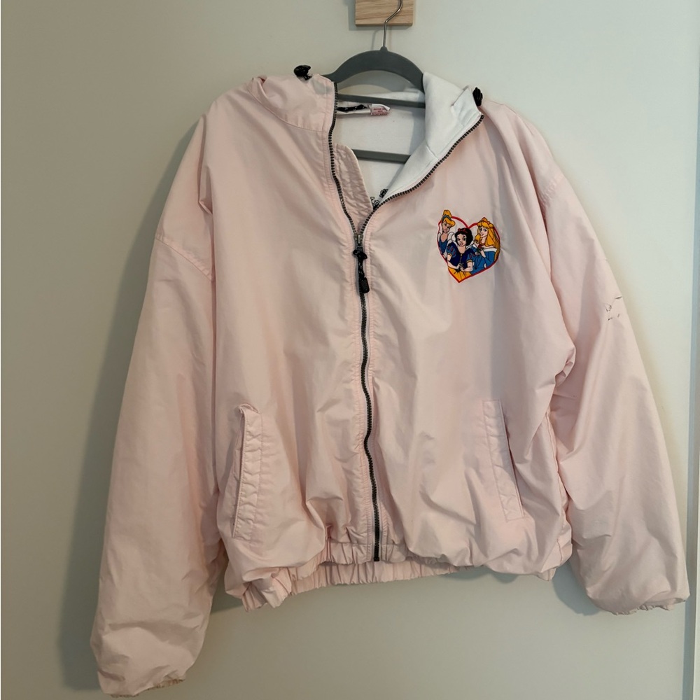 Vintage y2k Disneyland Princess Bomber Jacket